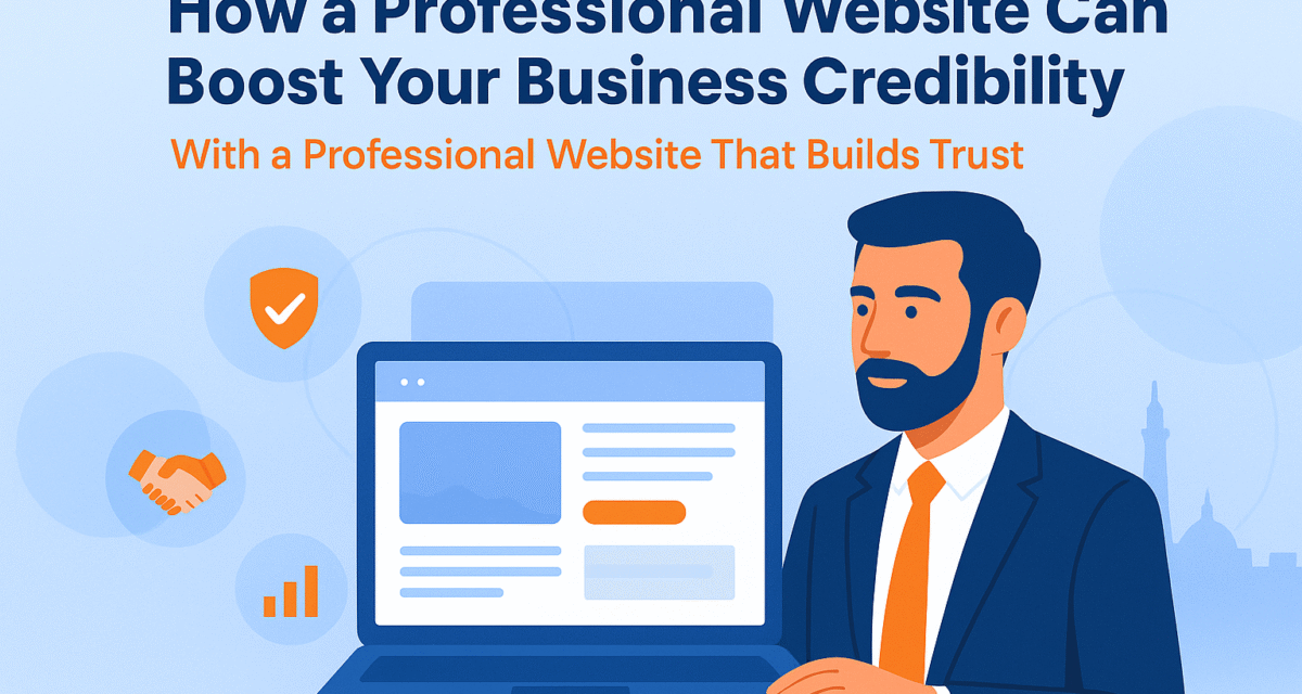 professional website benefits for business